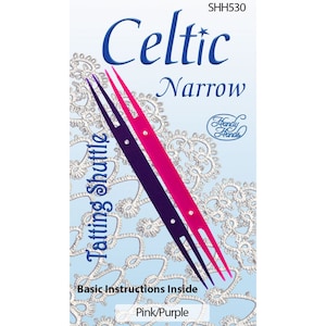 Celtic Tatting or Small Netting Shuttle, Set of 2