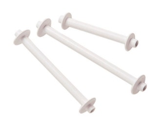 10 Schacht Weaving Bobbins for Weaving Shuttles - Boat Shuttle Bobbins in 4", 5", or 6" - Package of 10