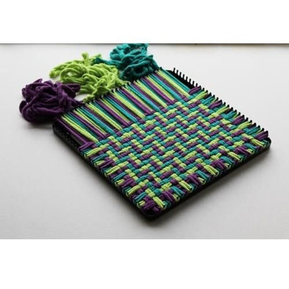 Pro Size Potholder Loops Assortment Bags, 10, Makes 6 Potholder, Brights or  Designer Colorway. Bulk Weaving Loops. 