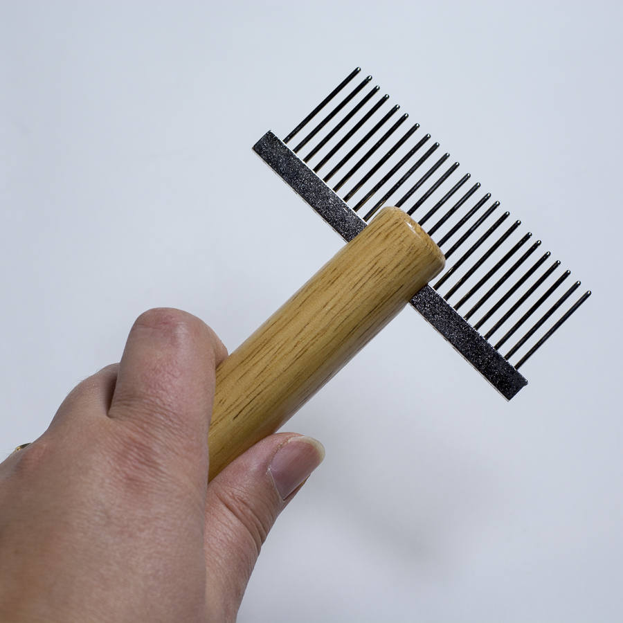 Weaving Comb/tapestry Beater With Metal Teeth Great for Etsy