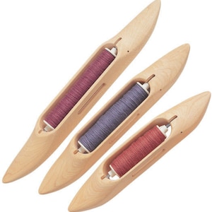 Schacht Boat Shuttles, Weaving Shuttles 9&quot; 11&quot; 13&quot; and 15&quot; Maple, Made in the USA