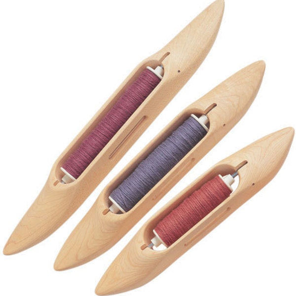 Schacht Boat Shuttles, Weaving Shuttles 9" 11" 13" and 15" Maple, Made in the USA