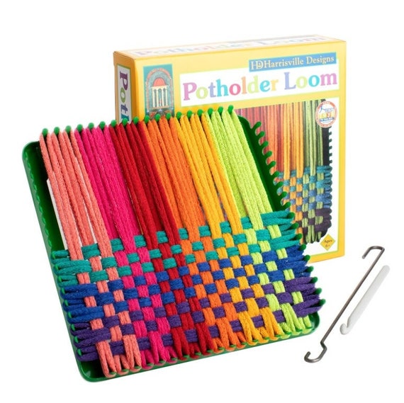 Pot Holder Weaving Loom 7 Basic or Deluxe Kit Etsy