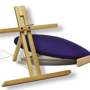 Bobbin Lace Stand or Pillow, Stand holds your pillow at the ideal angle for bobbin lace work.