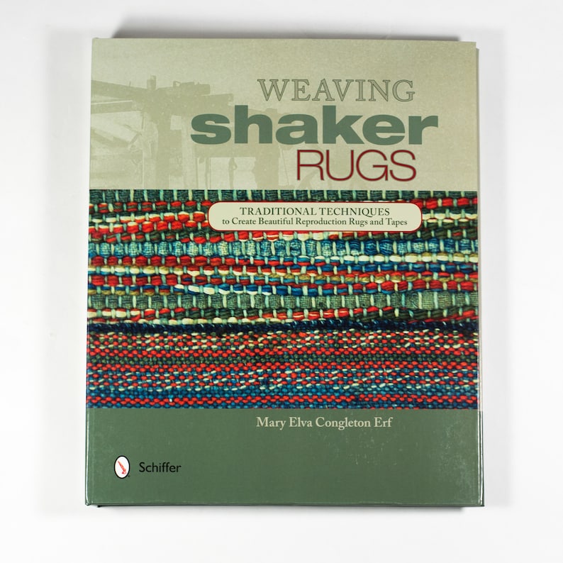 Weaving Shaker Rugs Book-weaving Shaker Rugs by Mary Elva Congleton Erf - Etsy