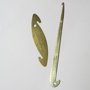 Heddle hooks and reed hooks for warping a loom, choose from several options we offer. image 6