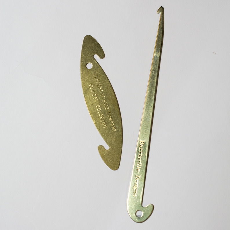 Heddle hooks and reed hooks for warping a loom, choose from several options we offer. image 6