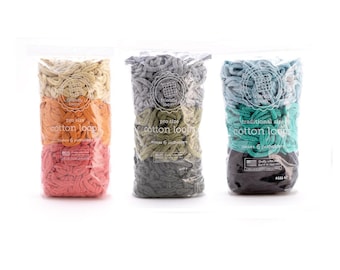 New Colorways! 10" Pro Size Potholder Lotta Loops by Friendly Loom™, Makes 6 potholder, Choose your colorway, Friendly Loom™