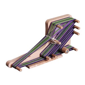 Ashford Inklette Loom , Small Lightweight and Portable Inkle Loom, Great for weaving Bands.