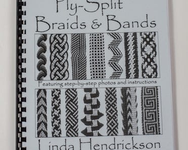 Book: Ply-split Braids & Bands, by Linda Hendrickson - Etsy