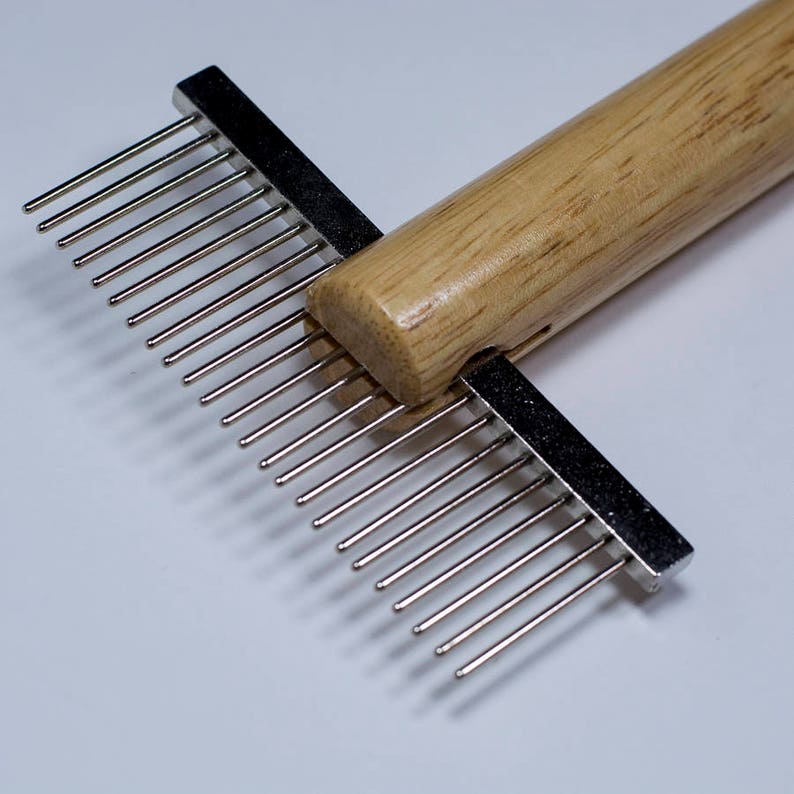 Weaving Comb/tapestry Beater With Metal Teeth Great for Etsy