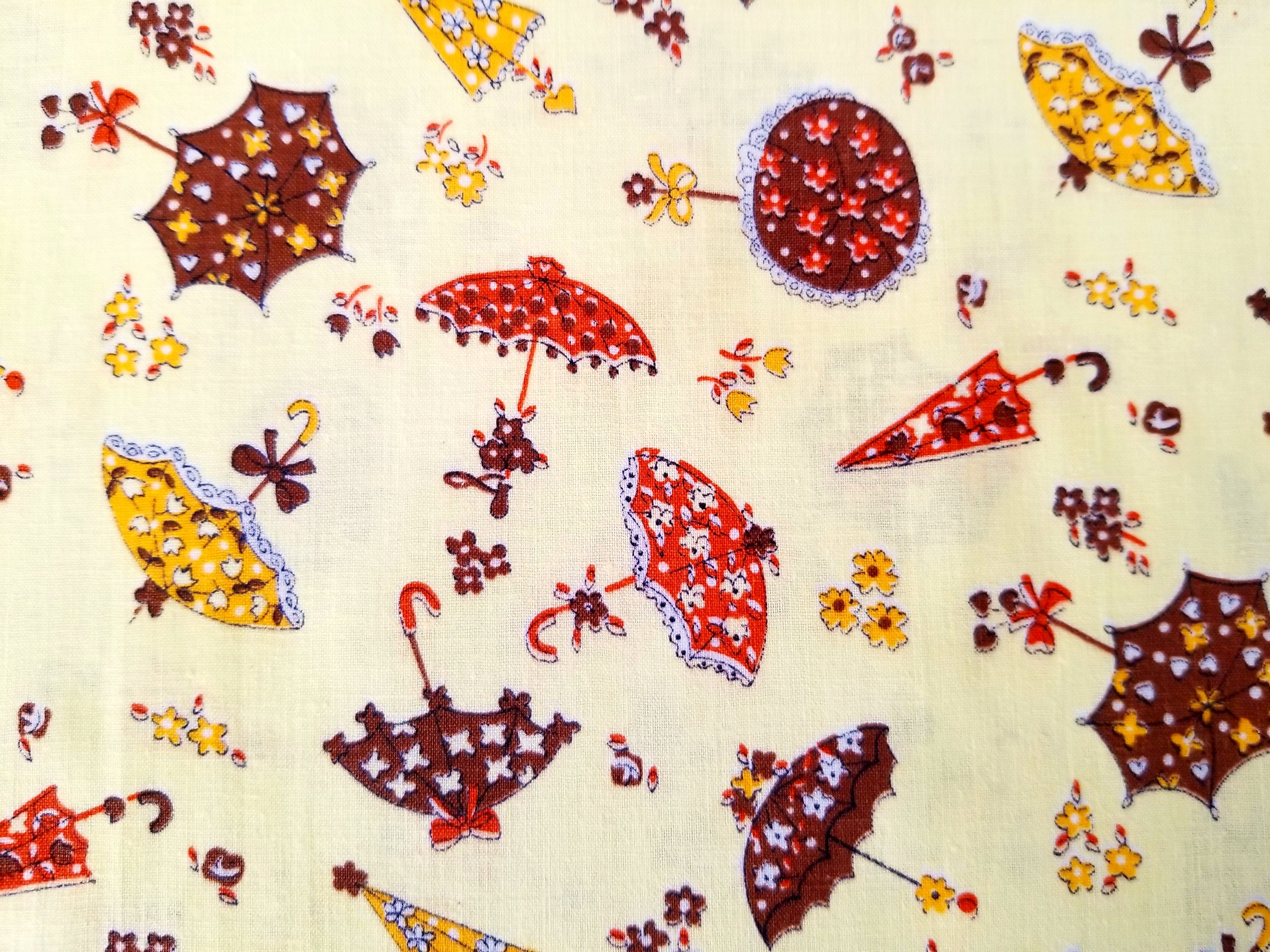 70s Fabric - Etsy