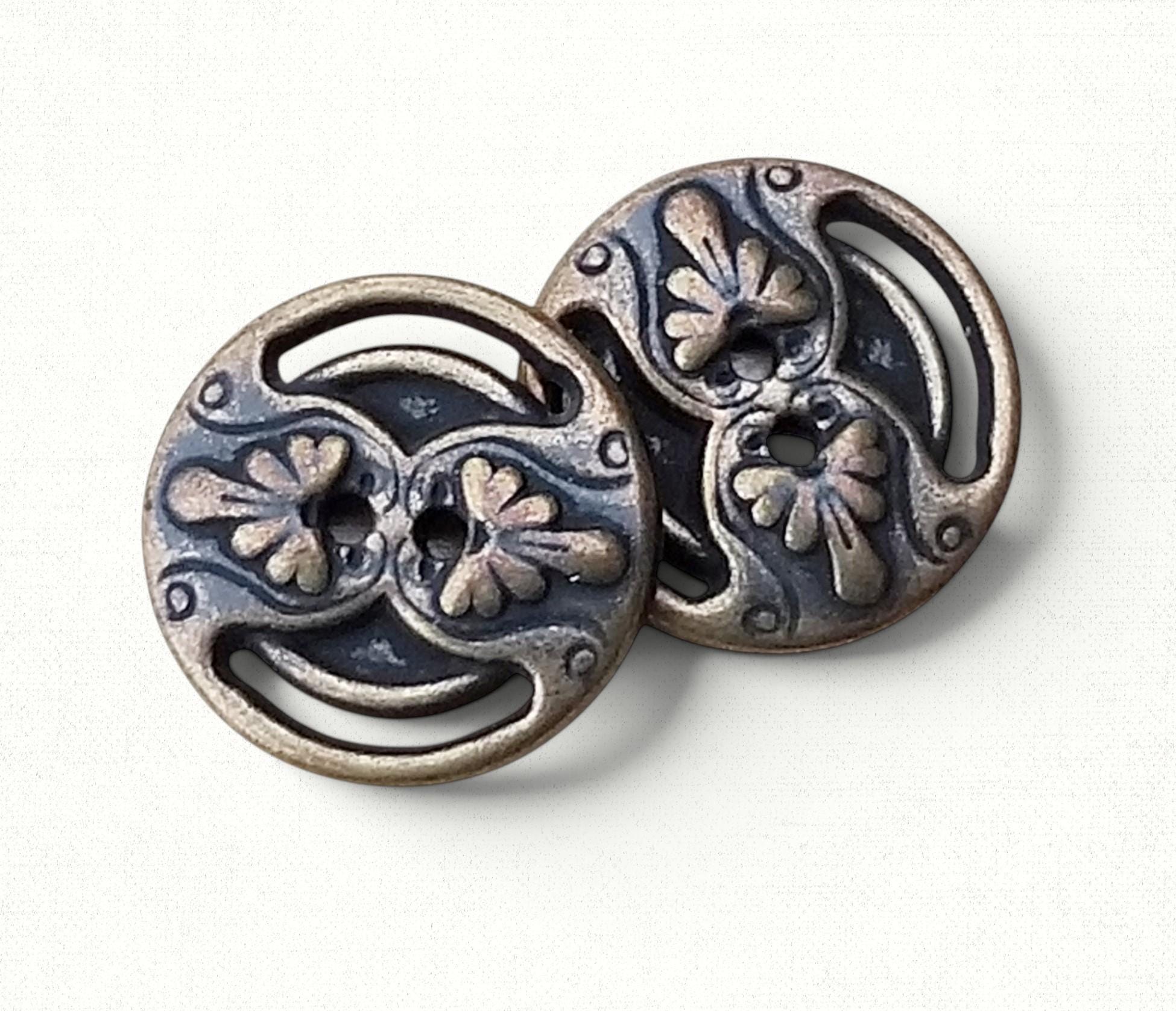 Antique French Buttons - Etsy