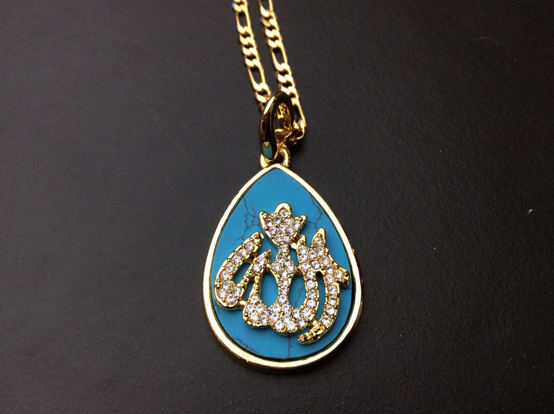 Muslim Allah God Jewelry Pendant Necklace Islamic Men Women Gift ...