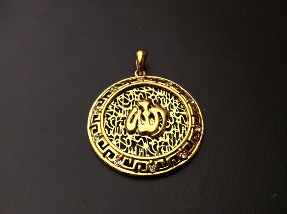 Muslim Allah God Jewelry Pendant Necklace Islamic 