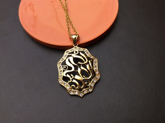 Muslim Allah God Jewelry Pendant Necklace Islamic… - image 1
