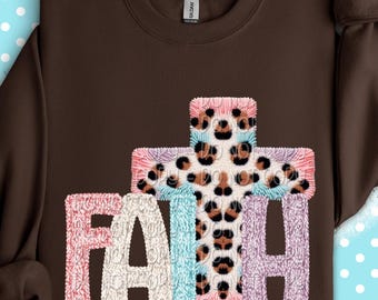 Geloofskruis PNG, nepgaren PNG, christelijk PNG, geloofsovertuiging PNG, Jezus PNG, christelijk kruis PNG, ontwerp voor een T-shirt met geloofsthema