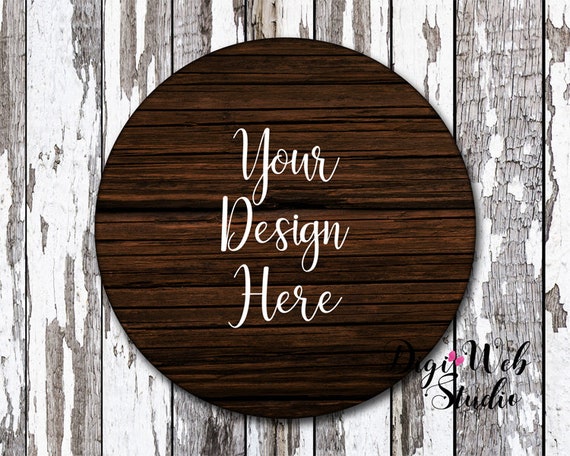 Download Wood Sign Mockup Mock Up Dark Wood Round 20 Free Psd Templates To Mockup Your Poster Designs