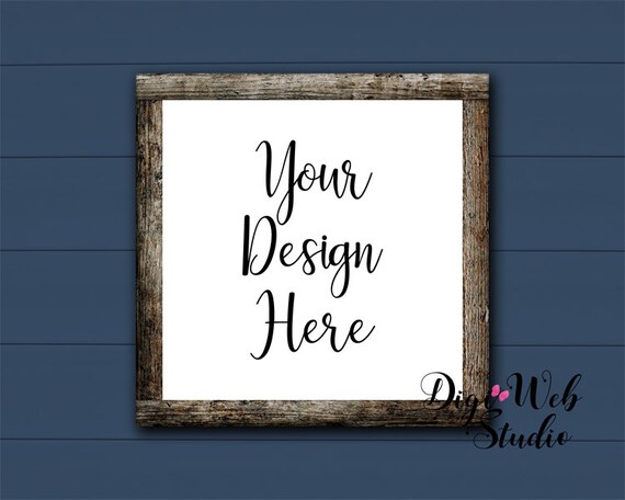 Download Frame Mockup Mock Up Farmhouse Navy Blue Shiplap Amazing Psd Mockups New Update Today PSD Mockup Templates