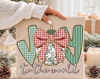 Joy to the World Png, Christian Christmas Png, Christmas Ornament Png, Faith Based Png, Christmas Shirt Design, Jesus Png