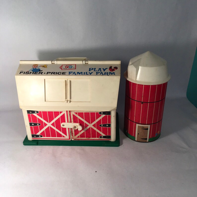 Vintage Fisher Price Play Family Farm 1967 No 915 Etsy