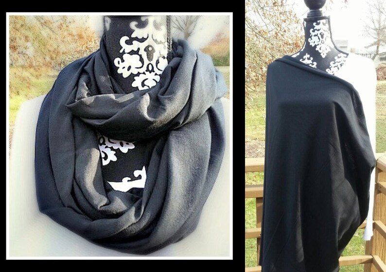 Nursing Scarf Black
