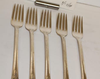 【Wm Rogers】 Avalon Cabin クリームソーダスプーン 6本 1940 International Silver Wm Rogers Avalon / Cabin Pattern 4