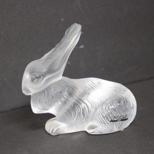 Lalique Rabbit - Etsy