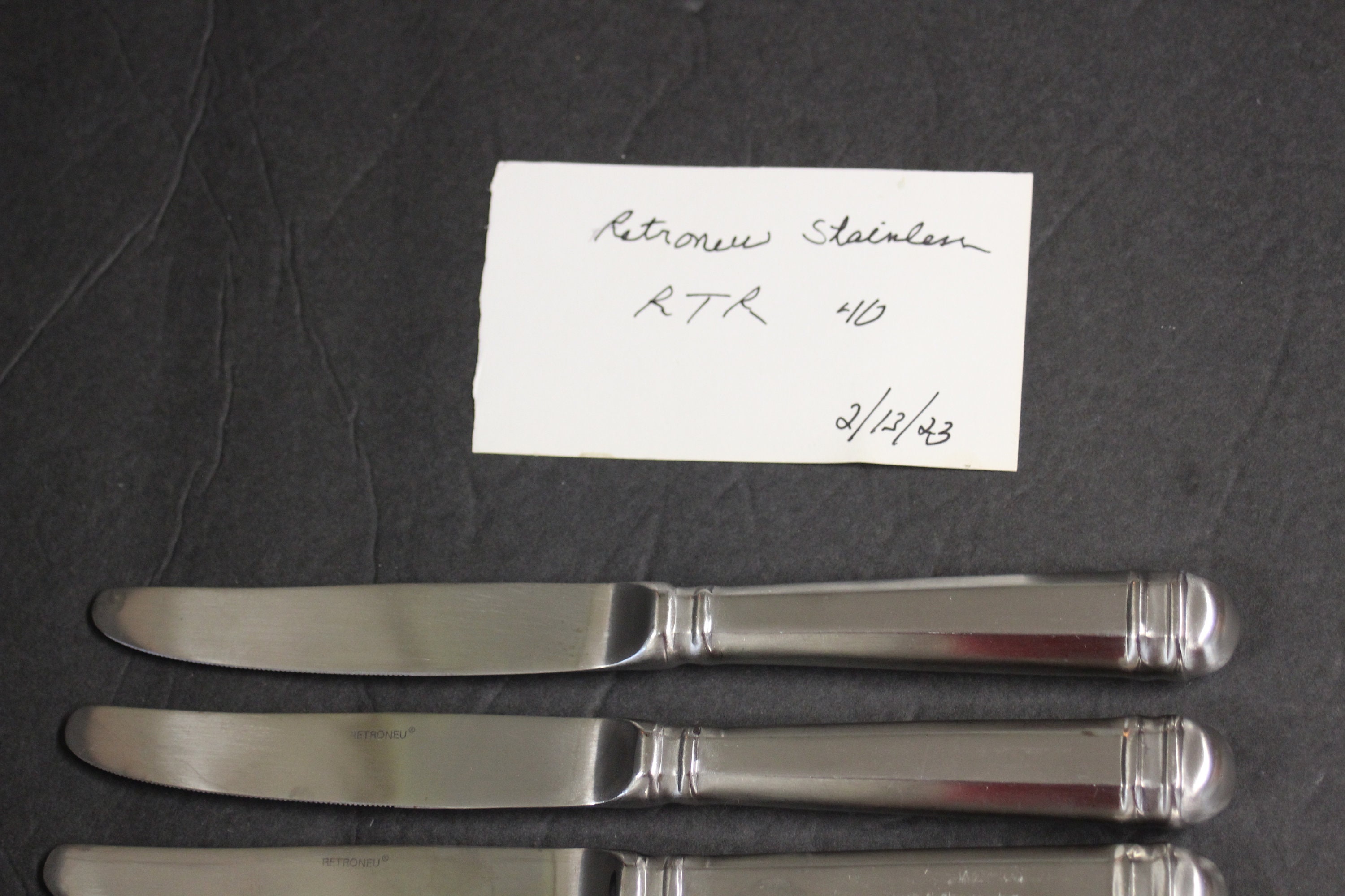 Retroneu Stephanie Stainless Steel Flatware Piece - You Pick Your Own! - View #2