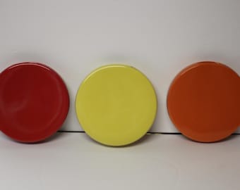 Set of 3 Chive Wall Disc Pockets