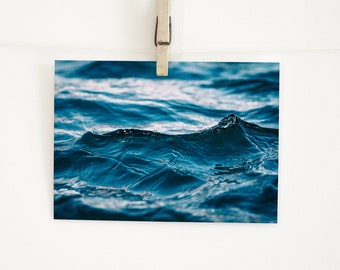 Postcard sea, greeting card, ocean, water, wave, maritime, abstract, wanderlust, Baltic Sea, vacation