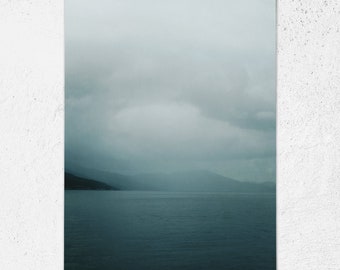 Postcard Scottish Lake, photo postcard, greeting card, gift card, photography, mood, melancholy, lifestyle, modern vintage, abstract