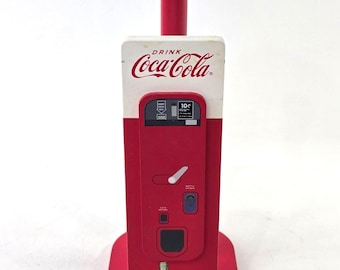 Vintage Coca Cola Vending Machine Theme Paper Towel Holder Sunbelt Gifts