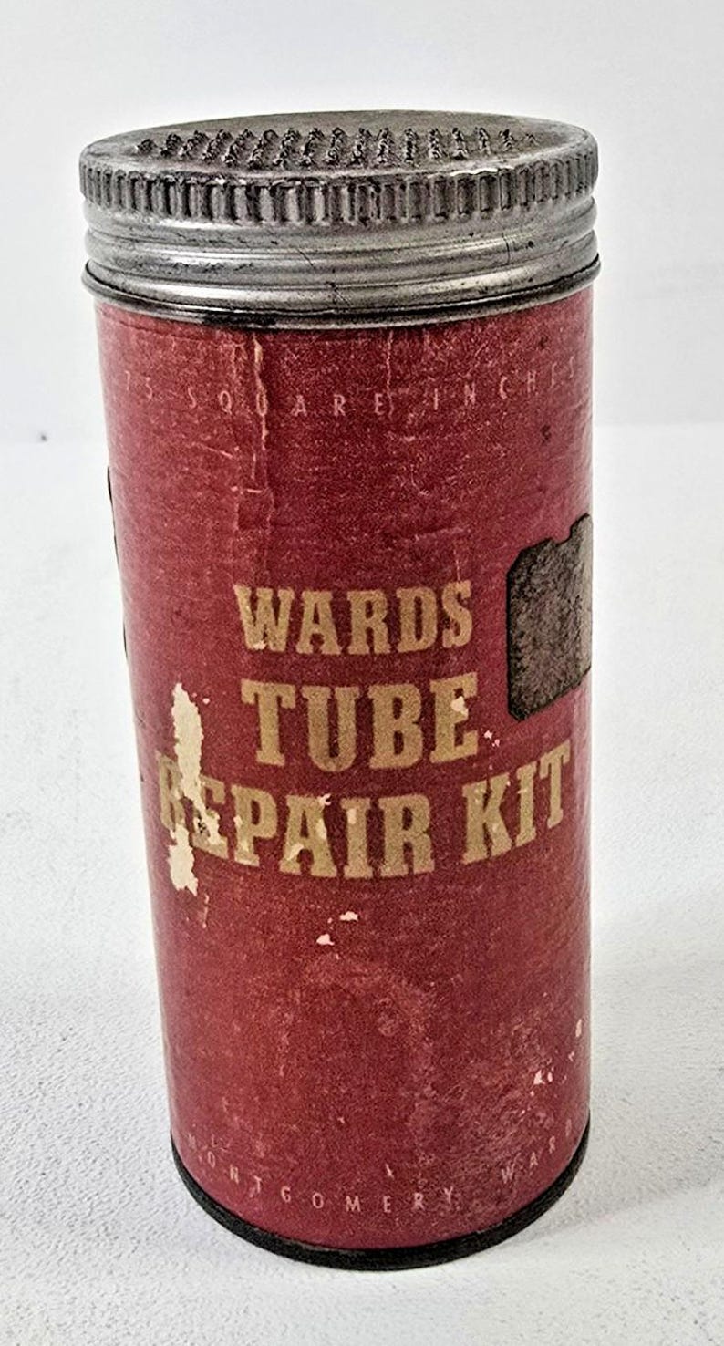 Ward Kit Vintage Wards Montgomery Wards Tube Repair Kit Container 61-1308 - Etsy ...