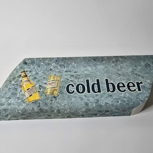 Vintage Miller High Life 36&quot; Cold Beer Sign