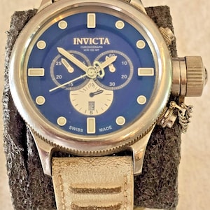 Invicta Russian 1959 Diver Chronograph 13 Jewel Quartz Mens Watch 5935