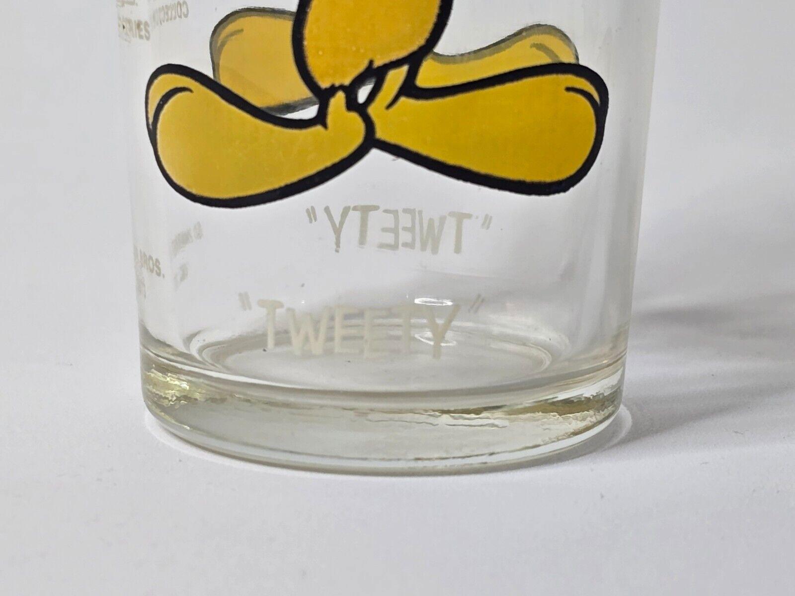 Vintage 1973 Tweety Bird Pepsi Glass White Lettering - Etsy