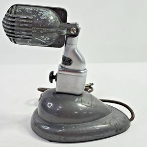 Micrófono Shure 708A Crystal vintage con soporte S36 y conmutador A85C. ¡Tiene sonido! imagen 9