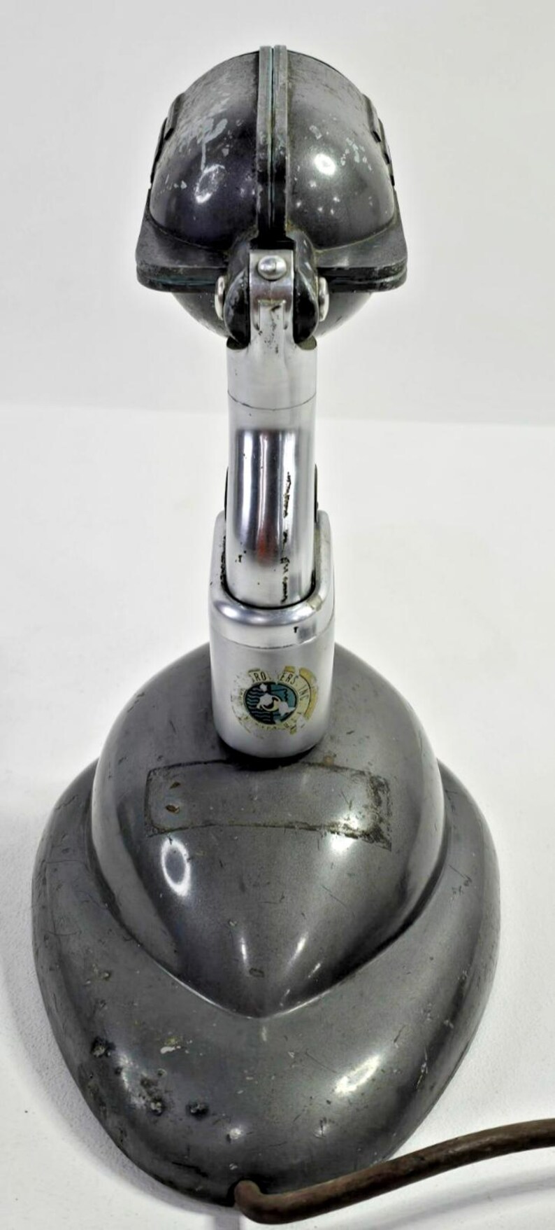 Micrófono Shure 708A Crystal vintage con soporte S36 y conmutador A85C. ¡Tiene sonido! imagen 10