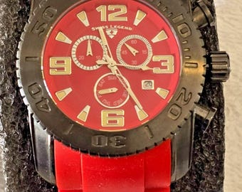 Swiss Legend Commander 3J Chronograph Quartz Watch