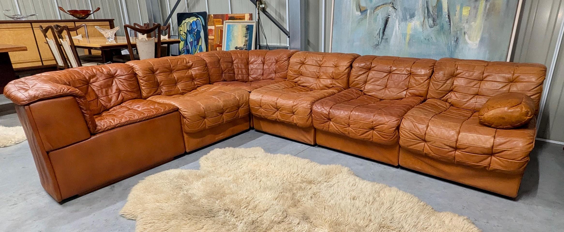 Leather sofa - Etsy 日本