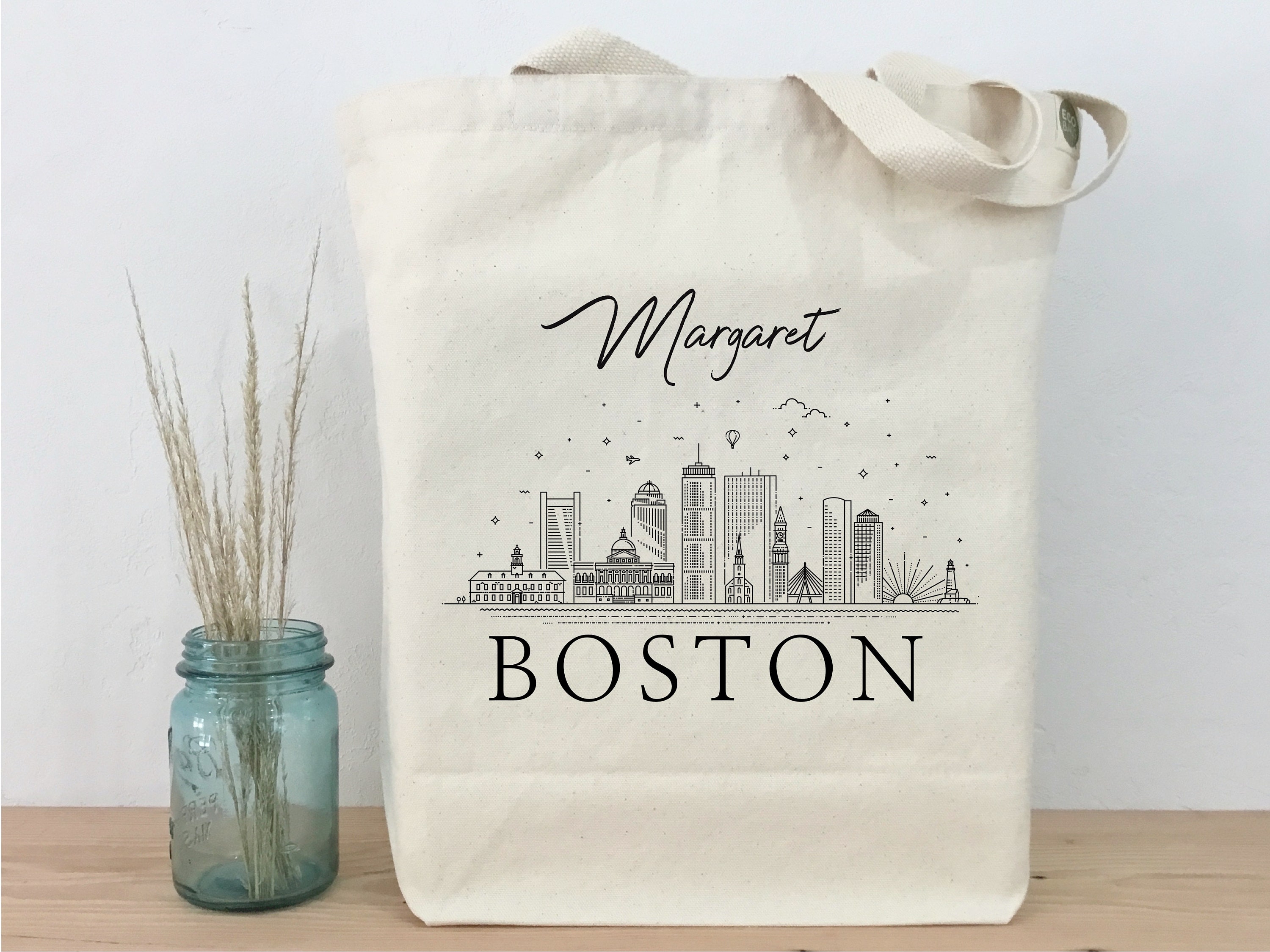 Boston Tote Bag - Etsy