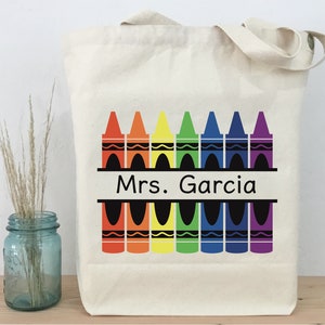 Teacher Tote, Teacher Gift, Teacher Appreciation, Personalized Teacher Tote, Back to School, Teacher Tote Bag, Grade School Teacher Gift