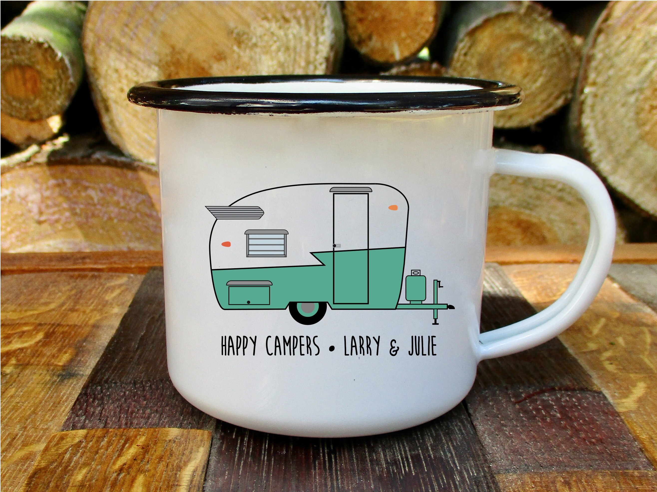 Camping Mug Happy Camper Glamping Camp Mug Adventure Mug Coffee Cups Mugs
