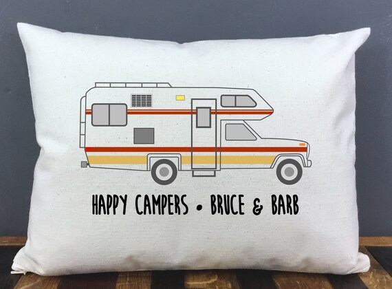 Personalized Travel Pillow Motor Home Personalized Travel Pillow Motor Home