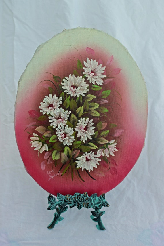 Items similar to Painting Floral Oil on Etsy