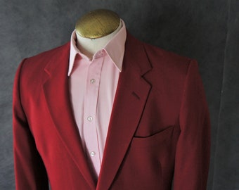 blood red blazer