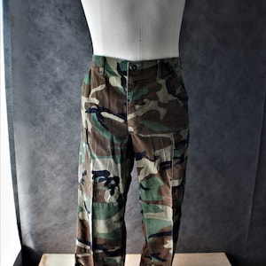 NATO Woodland Camouflage Pants/ Military Issue BDU Fatigues