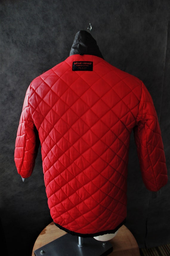 Men's Wear Guard Insulated Nylon Jacket/ Waterpro… - image 8