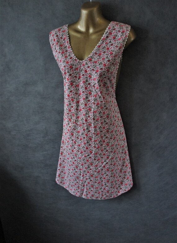 Floral Apron Dress/ Women's Cotton Apron/England/1